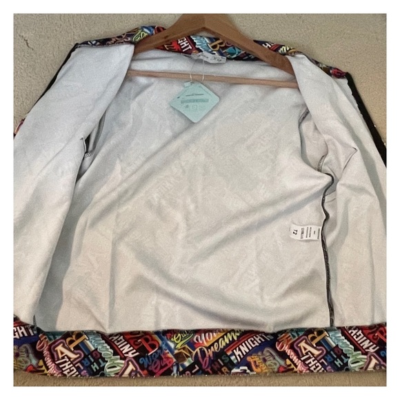 ANNA KAY GALA BOMBER JACKET SIZE 4 - Picture 8 of 13